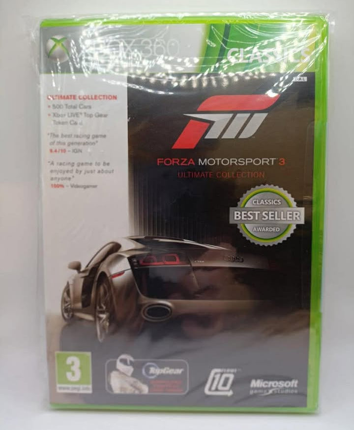 Forza Motorsport 3 Ultimate Edition Sealed Xbox 360
