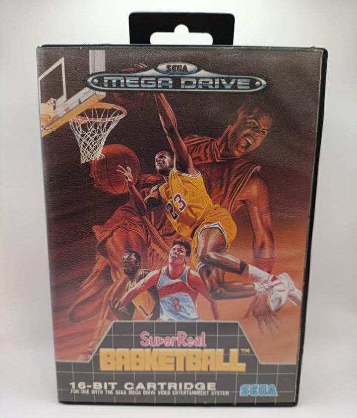 Super Real Basketball (No Manual) Mega Drive