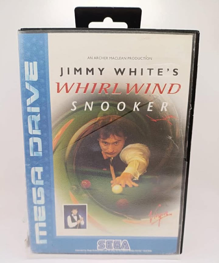 Jimmy White's Whirlwind Snooker (Complete) Mega Drive