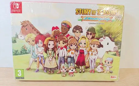 Story of Seasons A Wonderful Life Collector's Edition (Slight Rip in Seal)