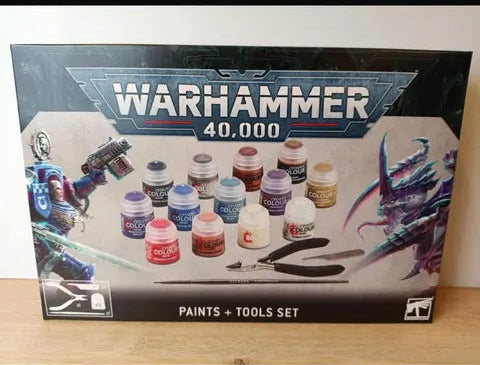 Paints and Tool Set