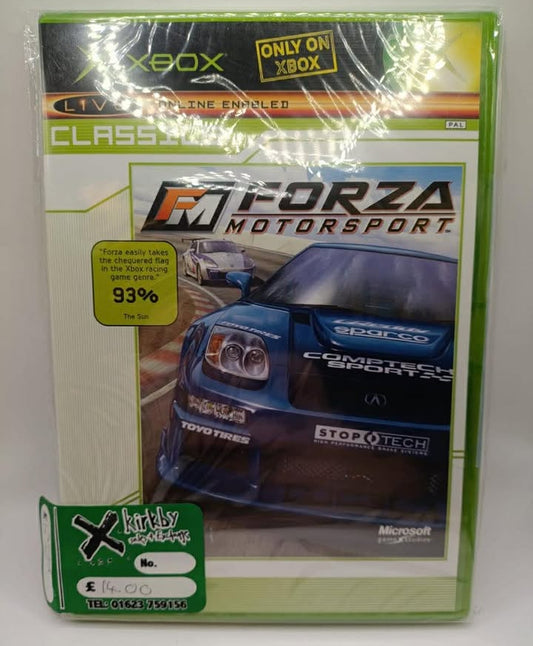 Forza Motorsport Classics Sealed Xbox Original