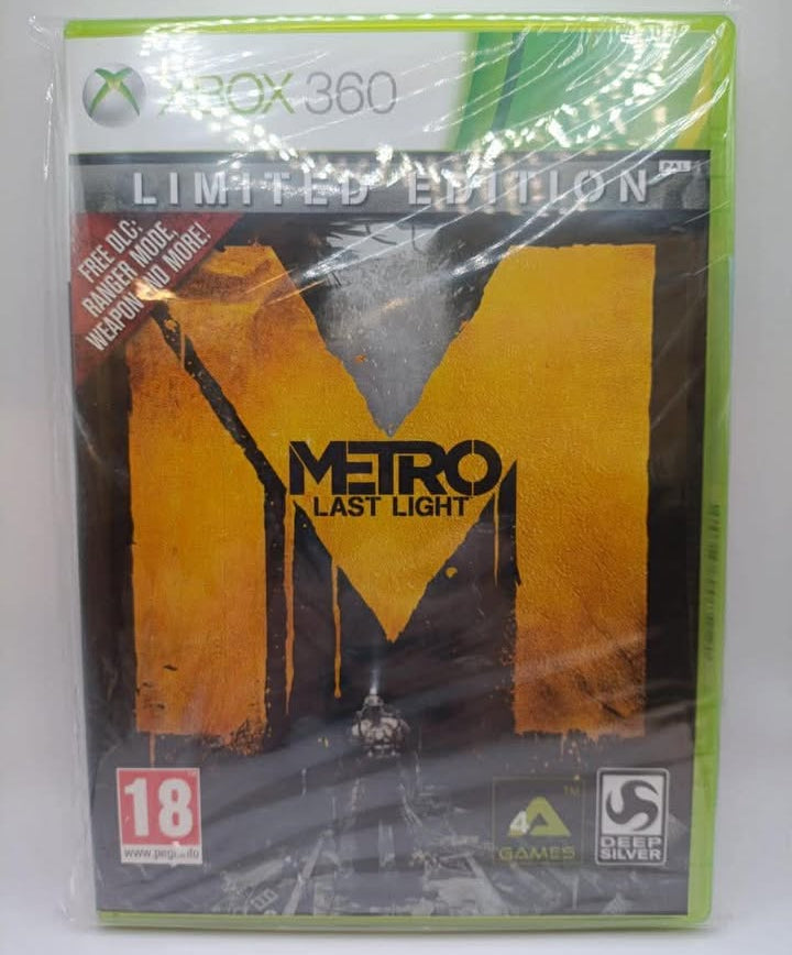 Metro Last Light Sealed Xbox 360