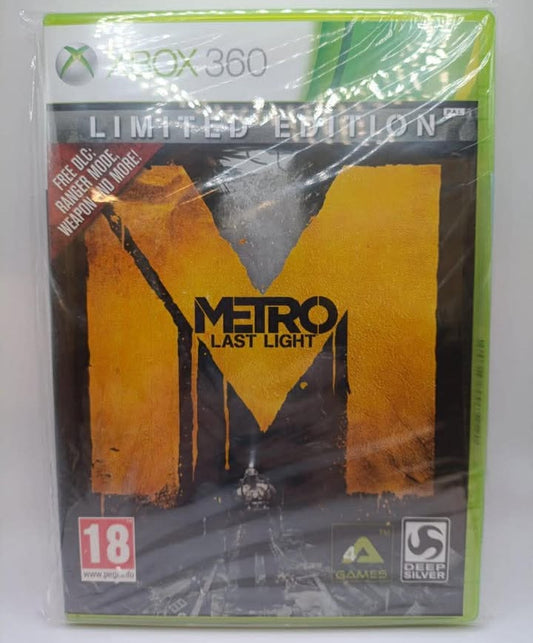 Metro Last Light Sealed Xbox 360
