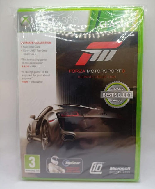 Forza Motorsport 3 Ultimate Edition Sealed Xbox 360