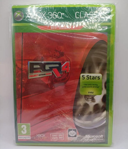 Project Gotham Racing 4 Sealed Xbox 360