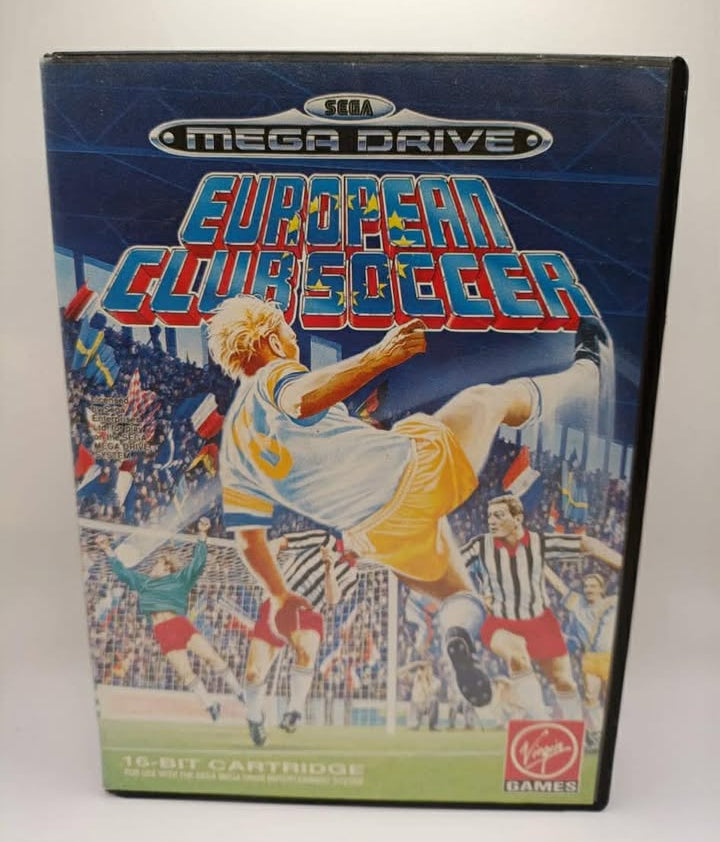 European Club Soccer (Complete) Mega Drive