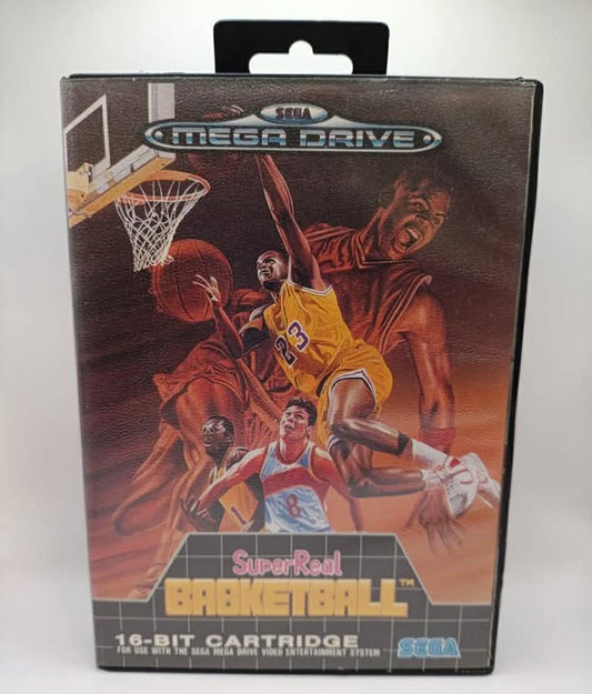 Super Real Basketball (No Manual) Mega Drive