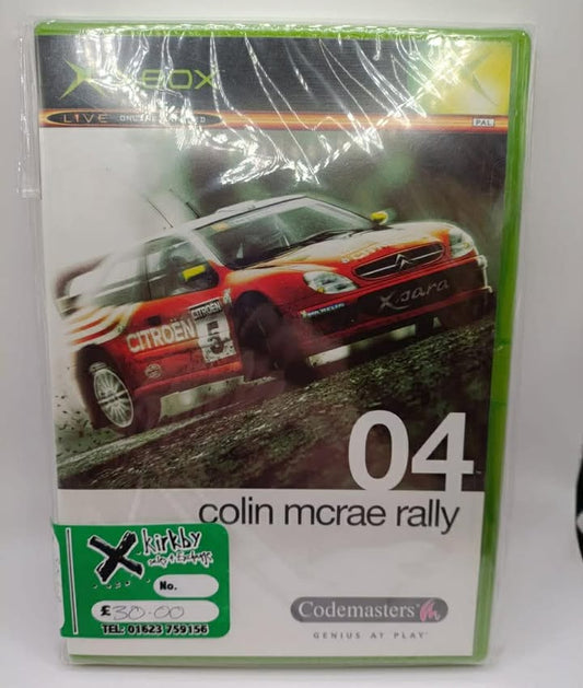 Colin Mcrae Rally 04 Sealed Xbox Original