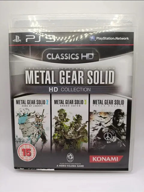 Metal Gear Solid HD Collection PS3