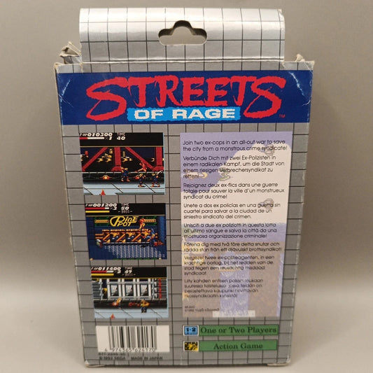 Streets Of Rage Game Gea
